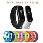 Спортивный ремешок для часов Xiaomi Mi Band 3, 4, силиконовый ремешок для смарт-браслета Xiaomi Mi Band3, 4