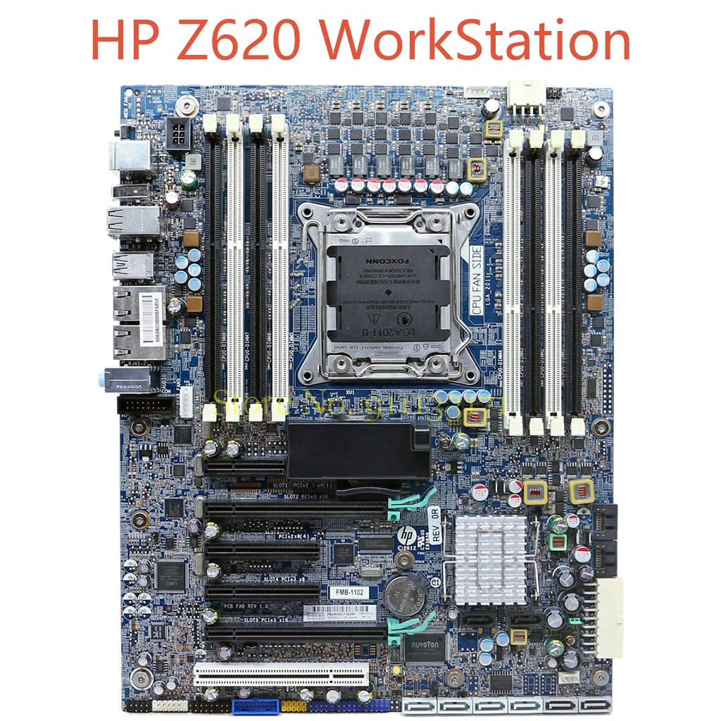 

Новая материнская плата для HP Z620 708614-601 W8 PRO 618264-003 FMB-1102 100% протестирована