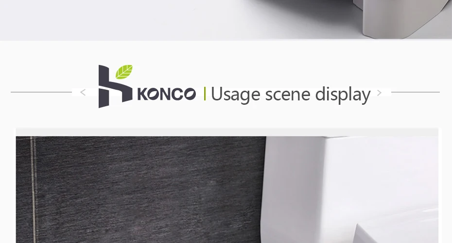 Konco прессованное мусорное ведро корзина для мусора педаль коробка для хранения мусора ванная комната мусорное ведро кухня мусорное ведро мусорные корзины
