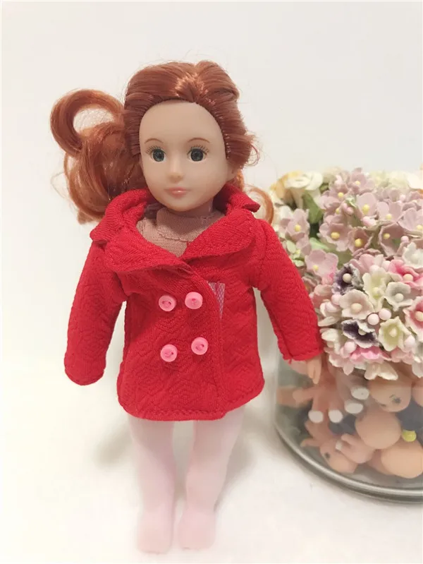 15 см мини-кукла, игровой дом, кукла, игрушка, Детская Коллекция подарков на день рождения - Цвет: sew defect