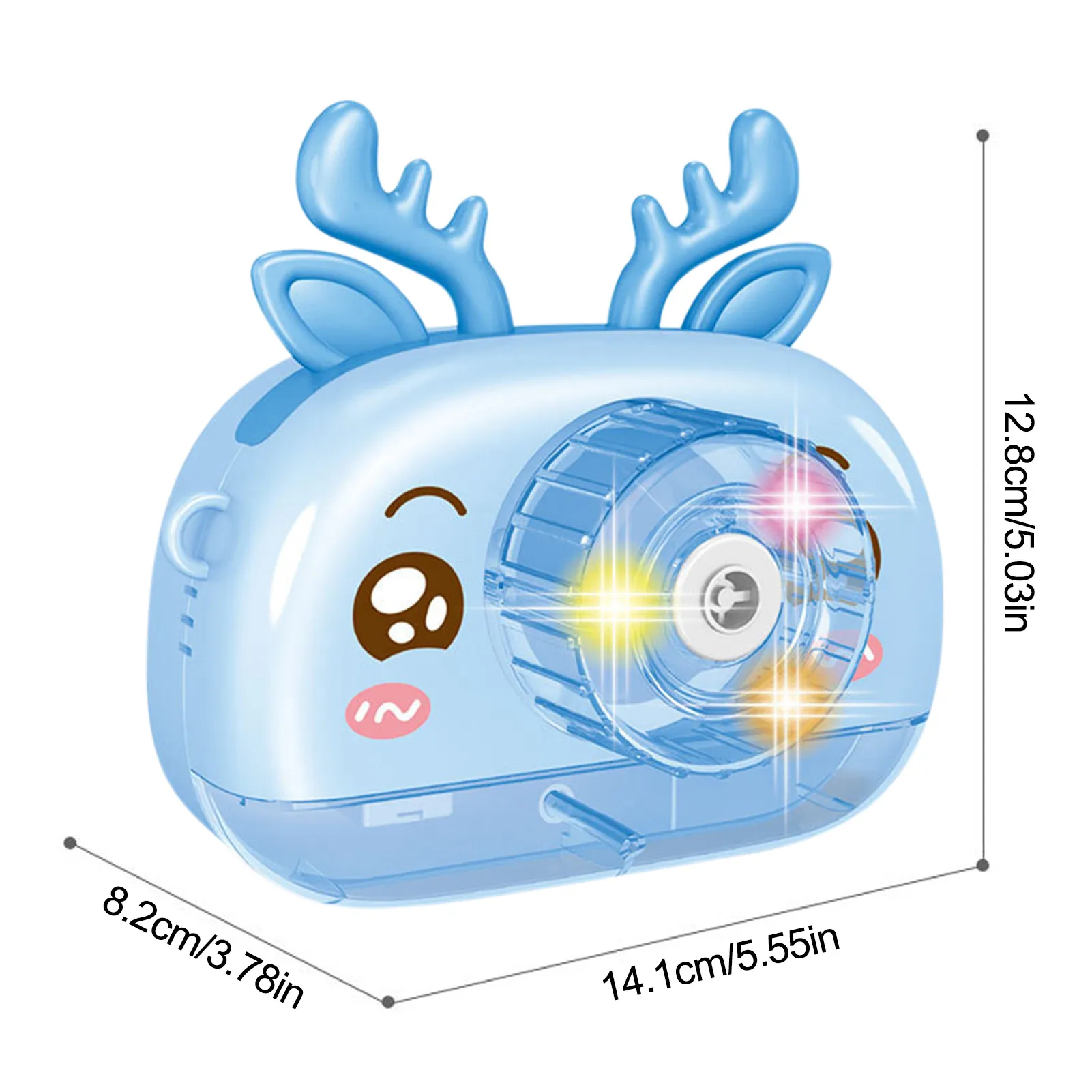 

Automatic Sound Magic Cute Animal Ears Bubble Machine Camera Automatic Soap Music Electric Toy Give Girls Kids Summer Gifts