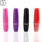 Портативная мини маленькая помада прыгающее Яйцо Батареи AV Stick Женская мастурбирующая помада секс-товары взрослая сексуальная игрушка