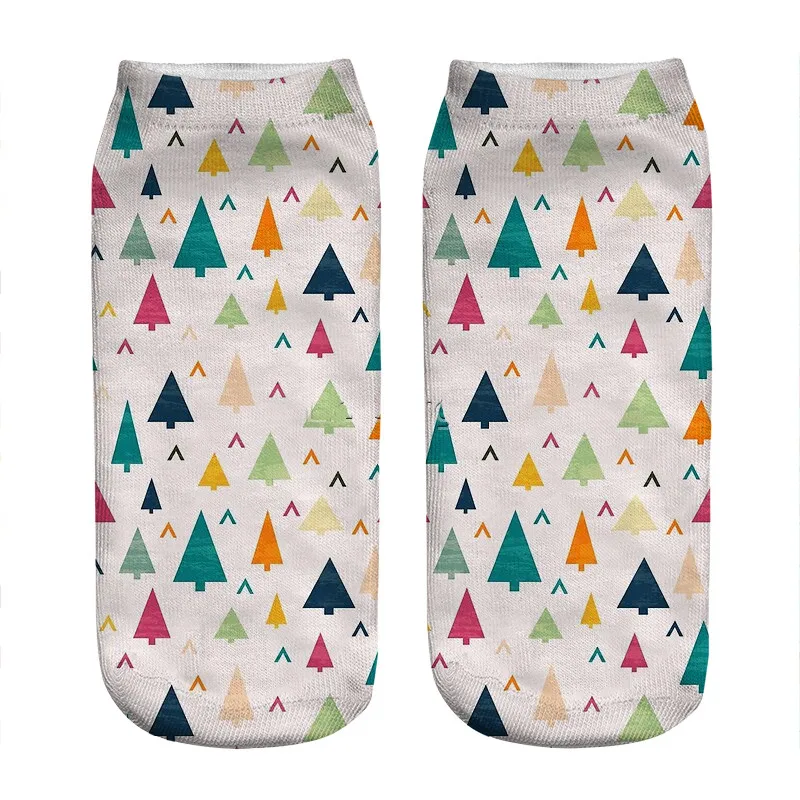 Женские носки 2021 милые красочные с принтом божьих коровок женские Веселые