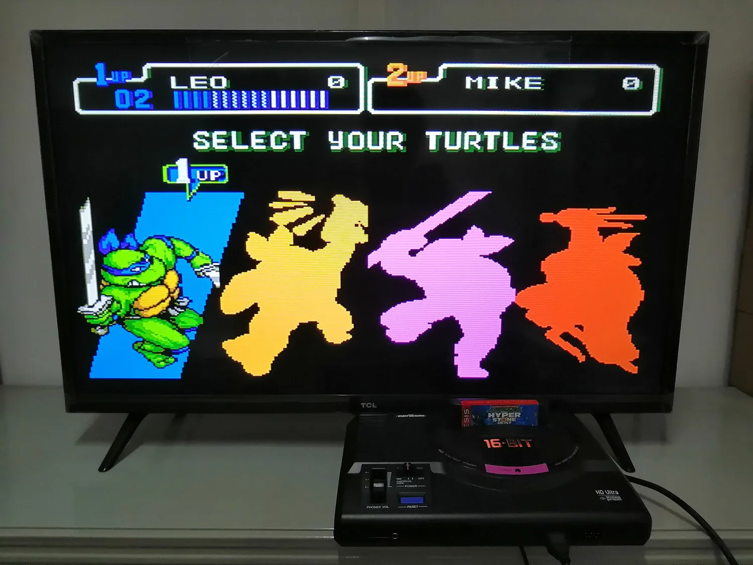 Картридж TURTLES THE HYPER STONE HEIST-16 bit MD Games для консоли MegaDrive Genesis