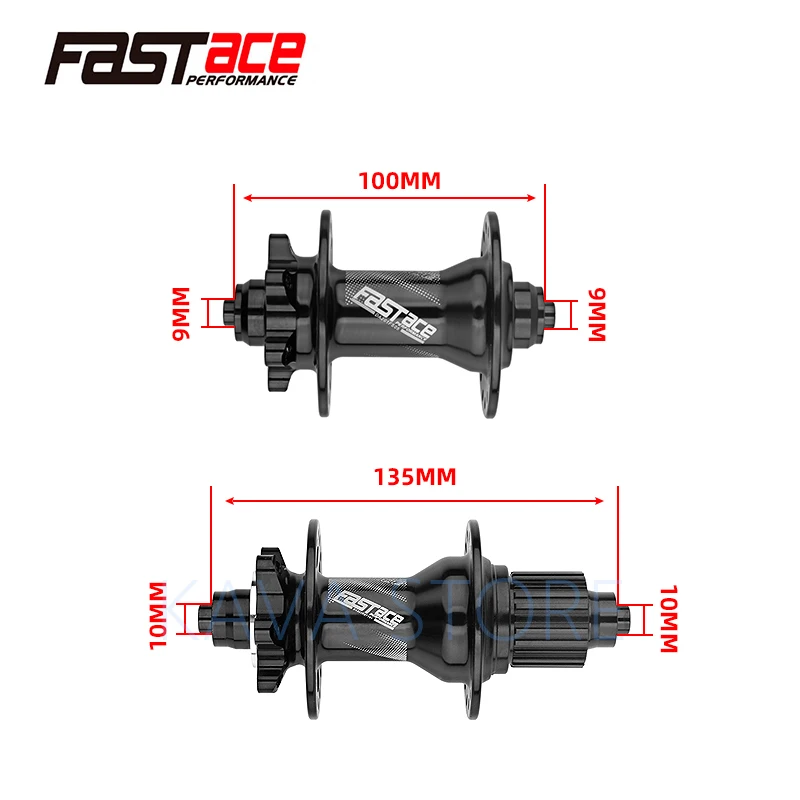 FASTACE DA201 F/R DEORE XT M8100 M7100 FH BH HUB 12 s Hub 32H 135x10mm 100x9mm E THRU Axis Bike speed MICRO SPLINE Hub|Велосипедные