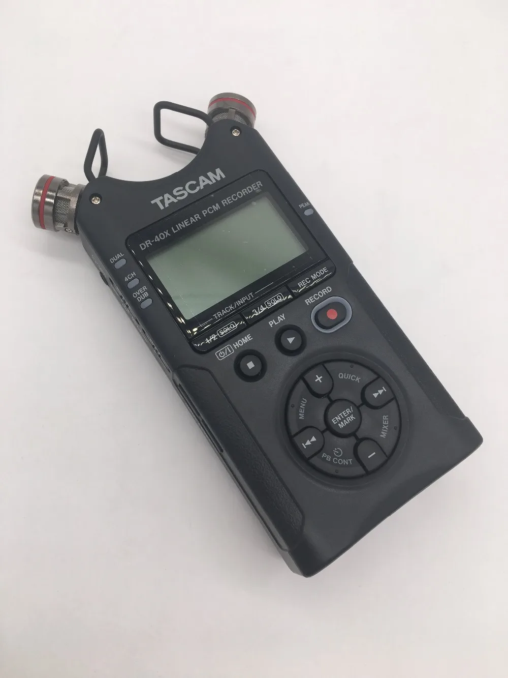 TASCAM DR-40X обновленная версия DR-40 портативный четырехтрековый Цифровой диктофон профессиональная записывающая ручка