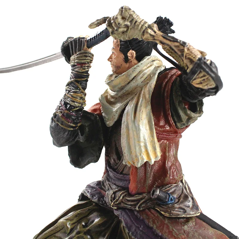 

19cm Anime Game Sekiro Shadows Die Twice Action Figure PVC Statue Collectible Model Toy