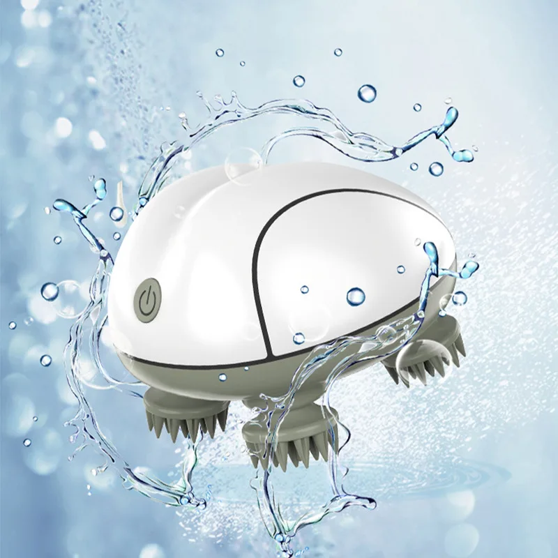 Массажер для головы Электрический массаж тела предотвращает вибрацию волос