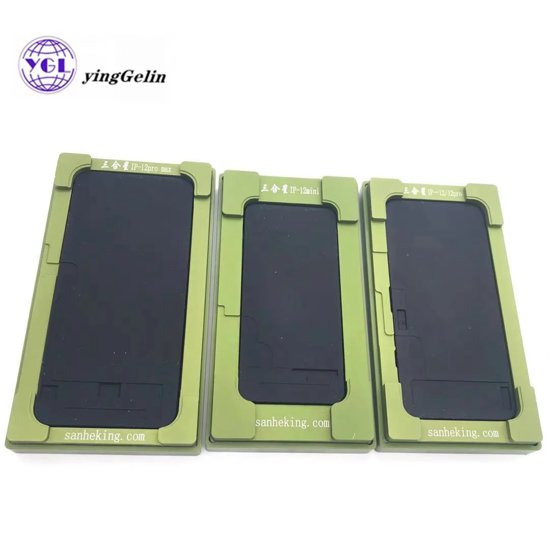 Ламинированная форма Sameking 2 в 1 для iPhone X XS XSmax IP11 11pro 11promax IP12 pro 12promax Glass OCA