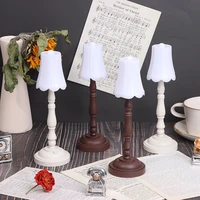 2pc dollhouse miniature floor lamp led light dollhouse furniture toy for dollhouse decals new