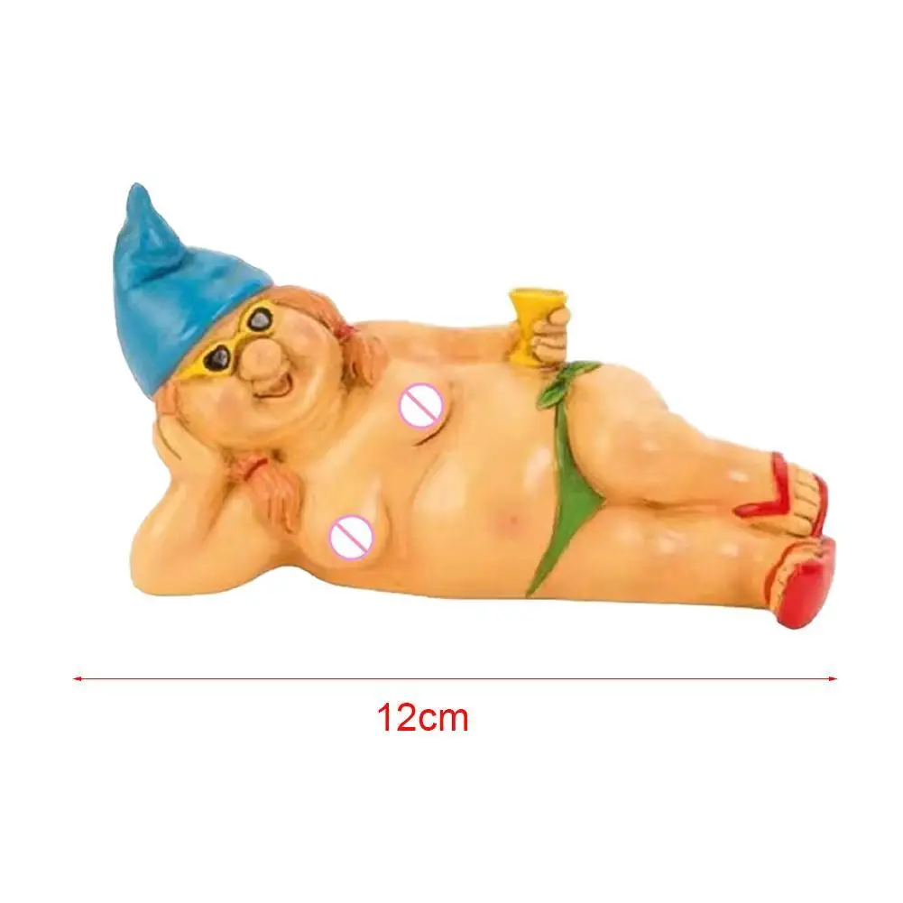 

Garden Gnome Statue Lawn Ornament Outdoor Gnomes Home Decor Desk Cute Dwarfs Sculpture Funny Garden Figurine Gnomes P6Y3