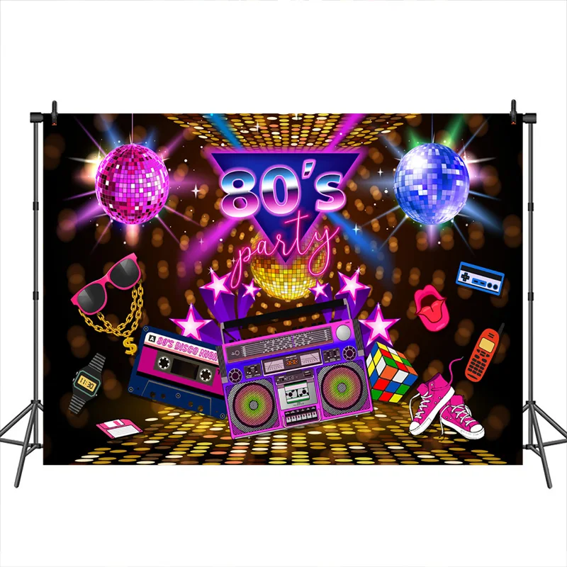 Neoback 80s 90s вечерние фоны для хип хоп фотографии виниловые граффити музыка 90th