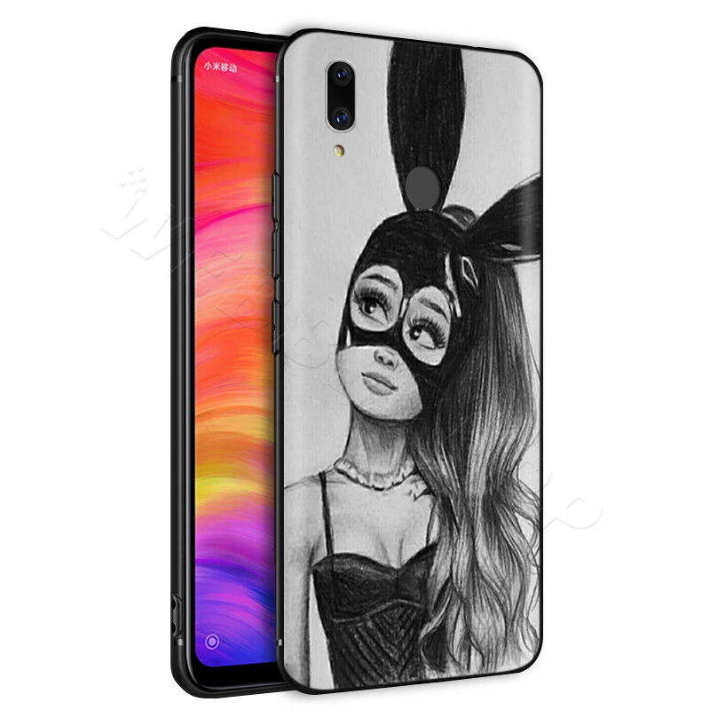 Арт-чехол Ariana Grande для Xiaomi Redmi 4A 4X 5 5A 6 6A 7 7A S2 Note Go K20 Pro Plus Prime 8T | Мобильные телефоны и