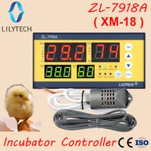 xm-18, ZL-7918A, Egg Incubator Controller, Multifunction Automatic Temperature Humidity Control,100-240Vac,CE,ISO,Lilytech,xm 18
