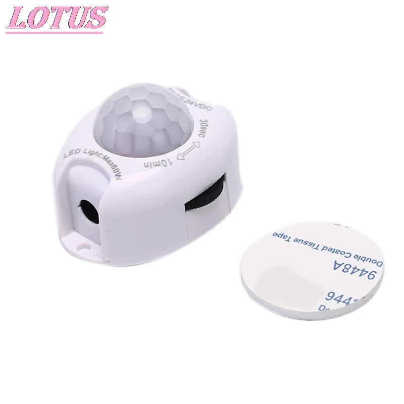 

1PCS Motion Sensor DC 5V 12V Light Switch Movement Detector Activated Timer Automatic Pir Motion Sensor ON OFF LED Strip Light