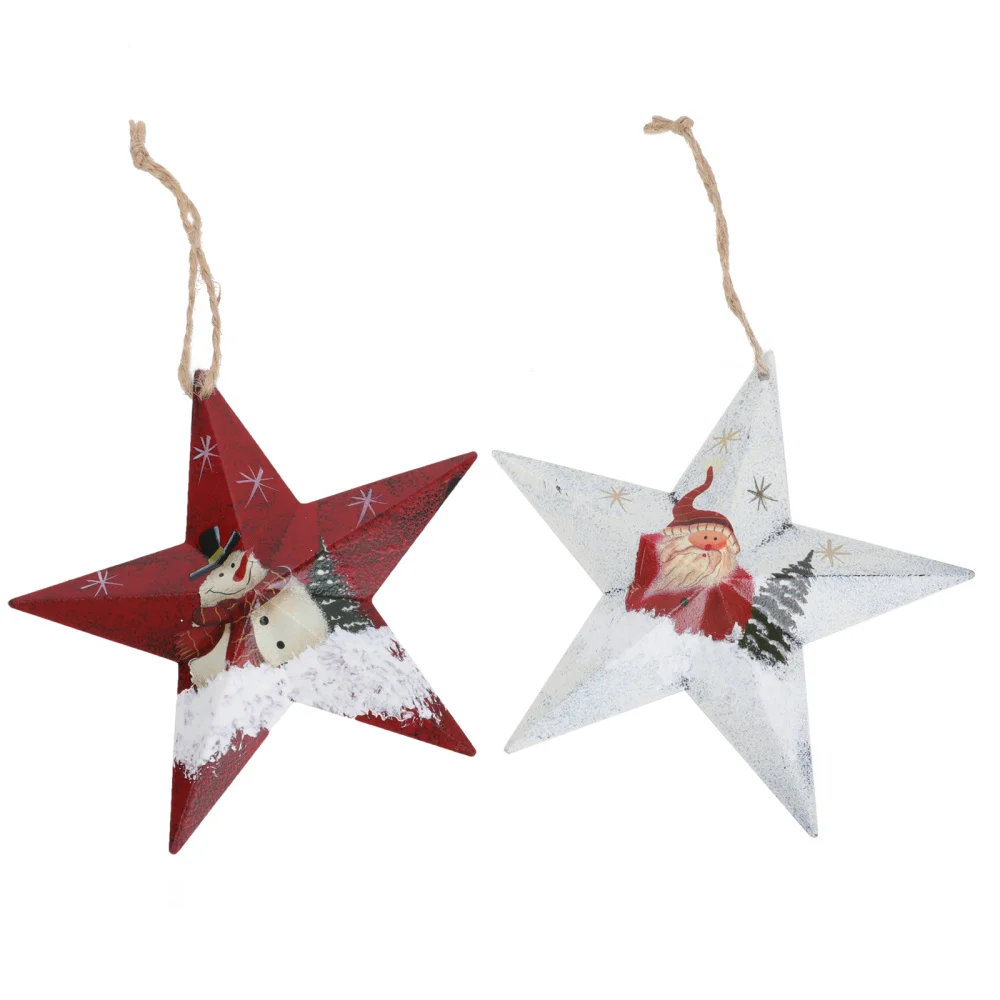 2 шт. декоративные звездочки для рождественской елки|Рождественские колокола| |