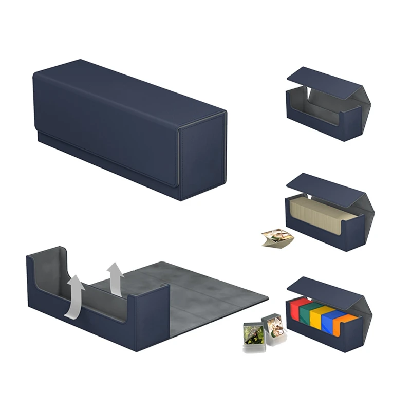 Высококачественная коробка для карт 400 + шт. чехол контейнер коллекции настольных