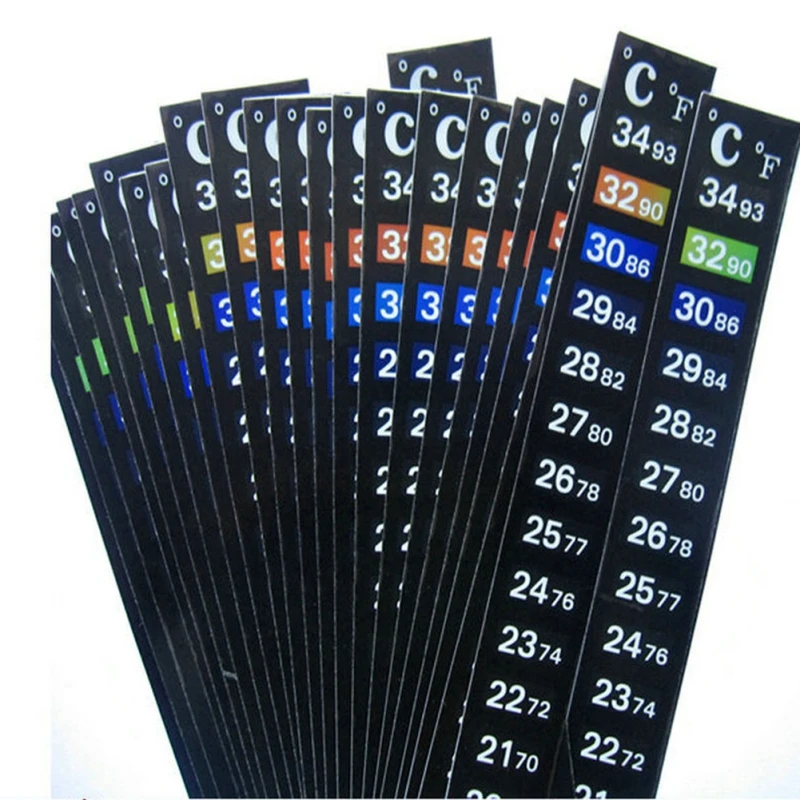 5 шт. ЖК цифровой Обесцвеченный патч термометр бытовой портативные