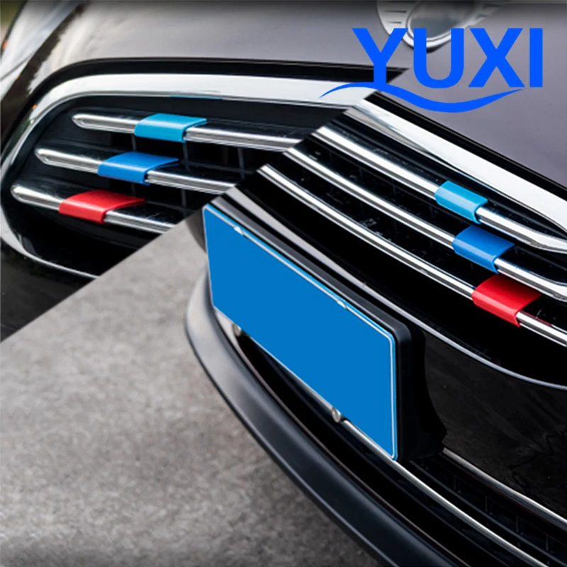 

Car Individuality bumper grid decoration sticker For BMW MINI ONE COOPER F54 F55 F56 F60 R60 R61 Car Modification Accessories