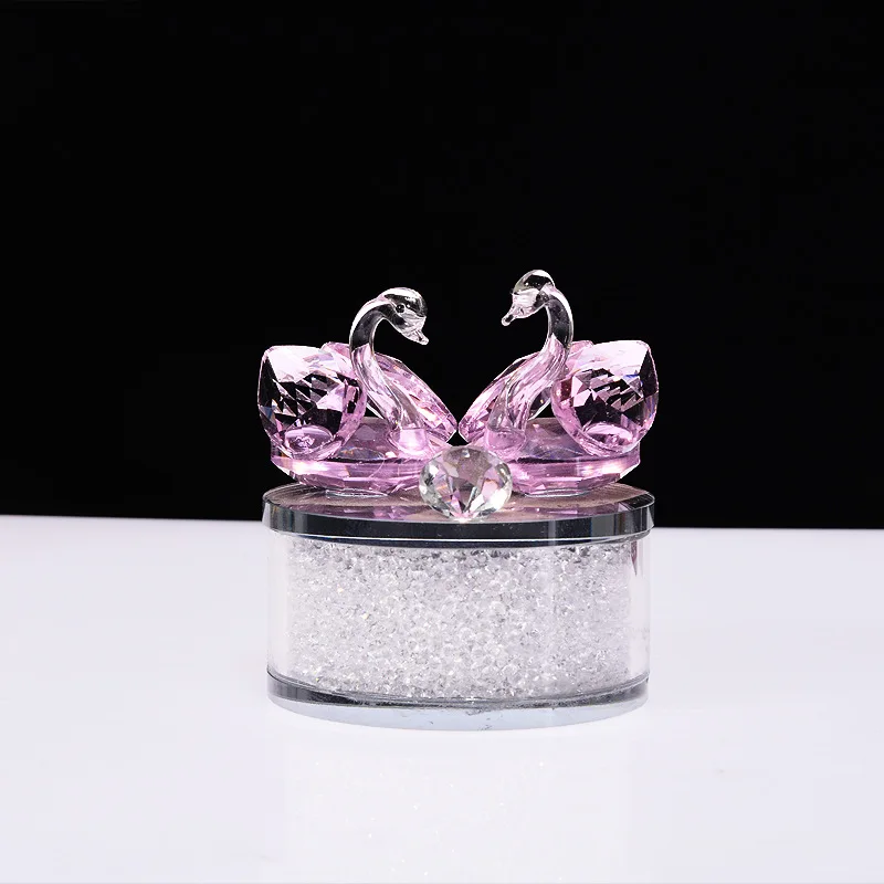 

Simple diamond swan interior decoration home desk decoration gifts living room decor