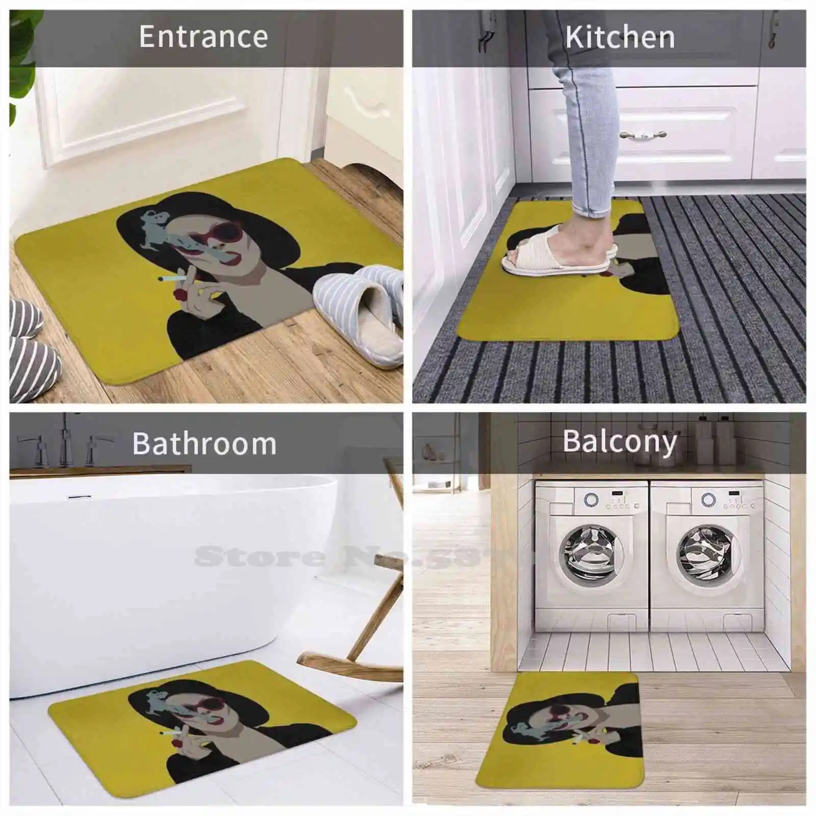 Мягкая подушка Marla домашний коврик дверной потрясающий уникальный Оригинальный