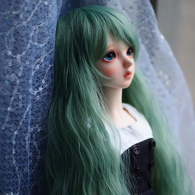 Парик Bybrana Bjd с длинными вьющимися волосами 1/3 1/4 1/6 1/8 для куклы бесплатная
