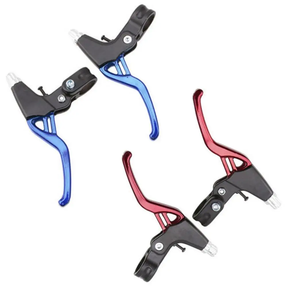 

80%HOT 2Pcs BMX MTB Aluminum Alloy Mountain Bike Folding Bicycle Cycling Brake Levers