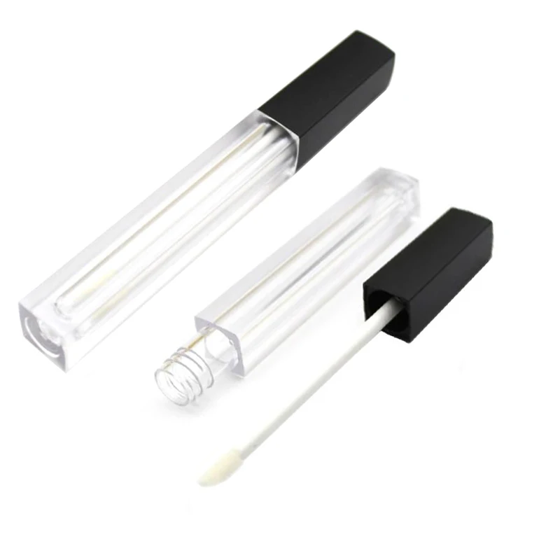 Пустые тюбики для блеска губ 20/40 шт. 5 мл квадратные многоразовые флаконы