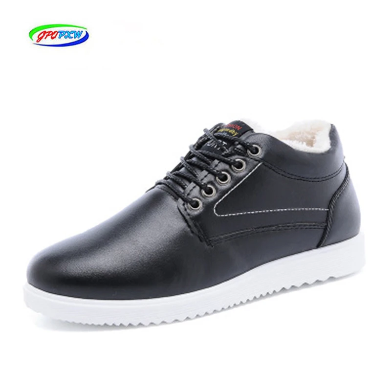 Мужские ботинки легкая зимняя обувь для мужчин зимние водонепроницаемая размера