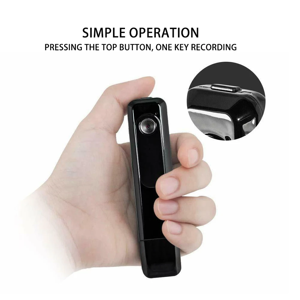

Body Camera Digital HD1080P Camera Mini USB Portable Security Pen Camera Video Recorder Clip Pocket Body Cams For Office Meeting