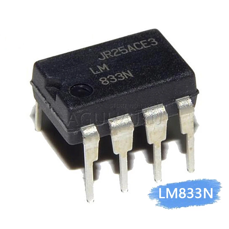 10 шт. LM833N LM833 DIP8 DIP новый оригинальный|Интегральные схемы| |
