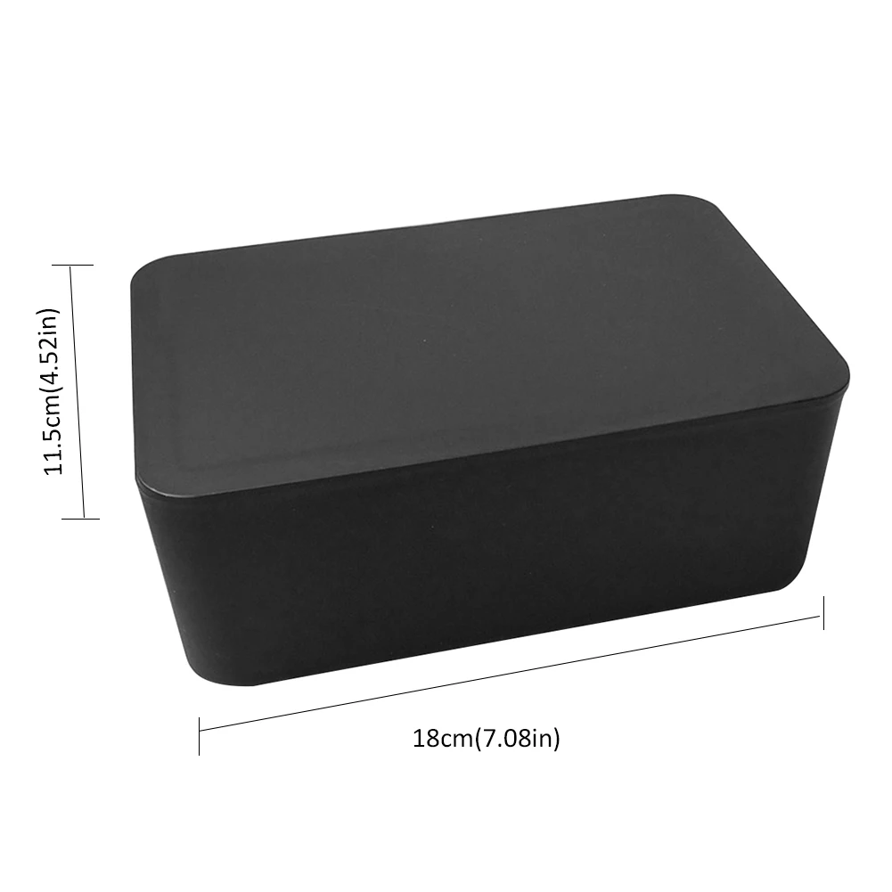 

Wet Wipes Storage Box Dry Wet Tissue Case Napkin Holder Baby Wipes Dispenser With Lid For Home Bathroom Office Black