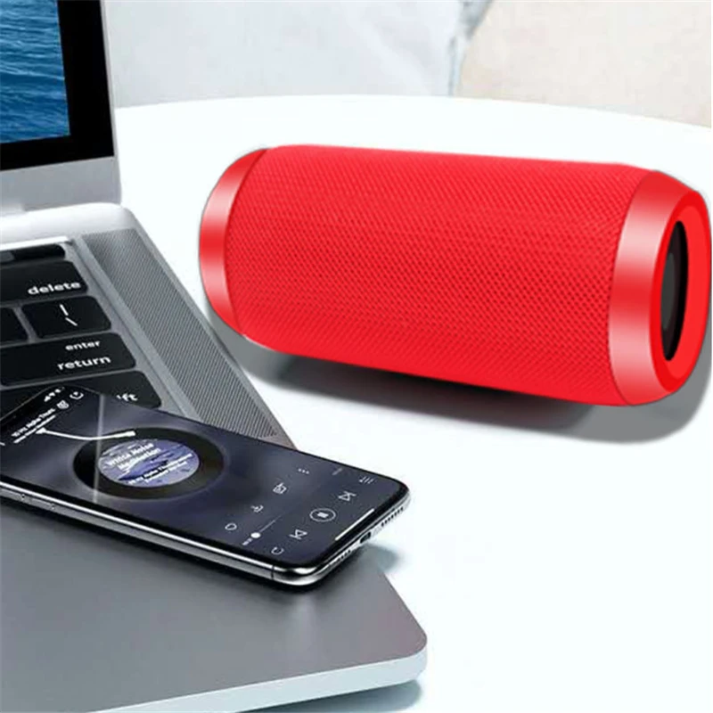

Creative Bluetooth Speaker Wireless Bass Column Waterproof Outdoor USB Speakers Support AUX TF Subwoofer Loudspeaker Radio