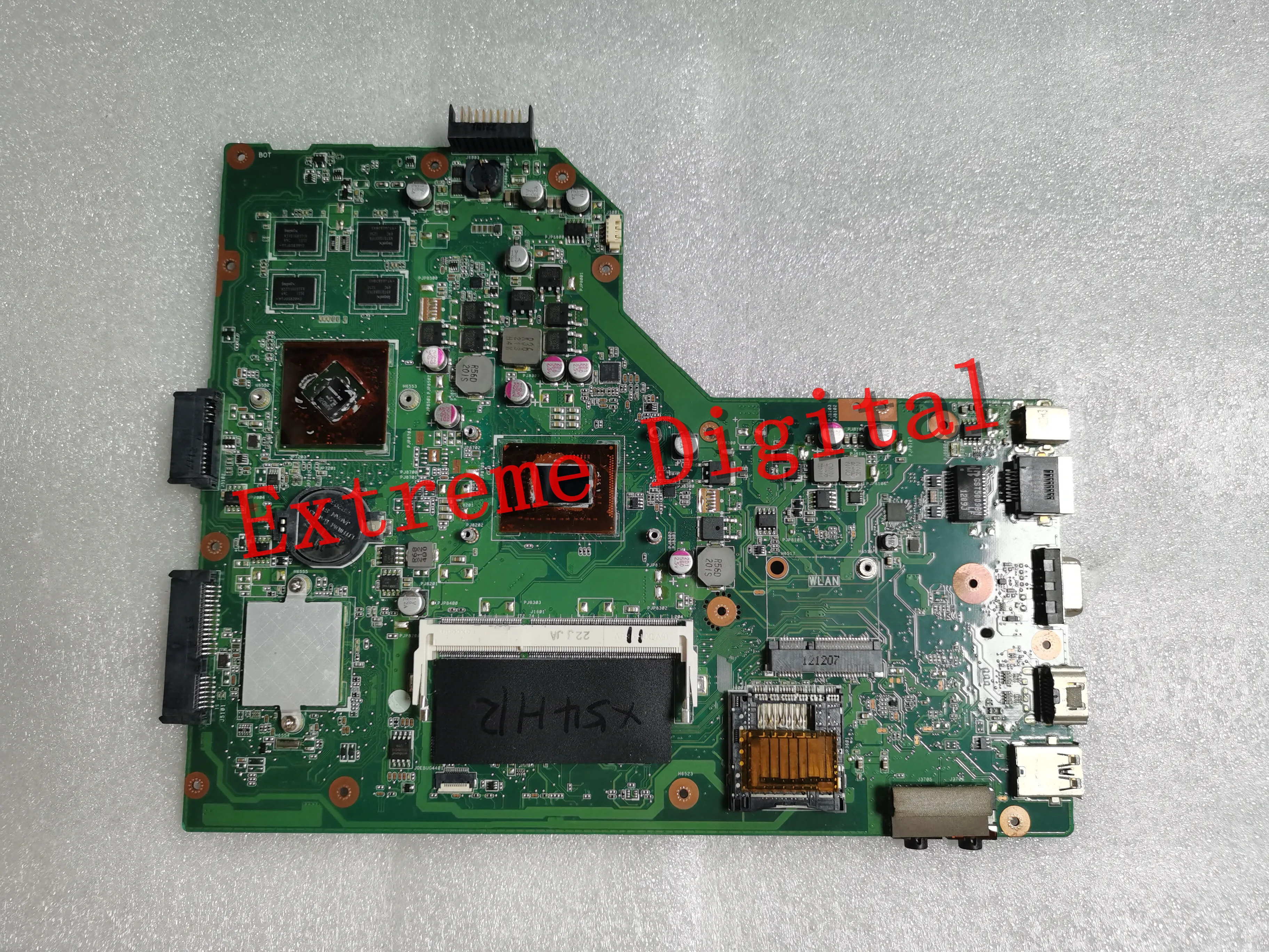 Материнская плата K54HR для ноутбука Asus X54HR X54HY K54LY X54H с процессором I3 оригинальная