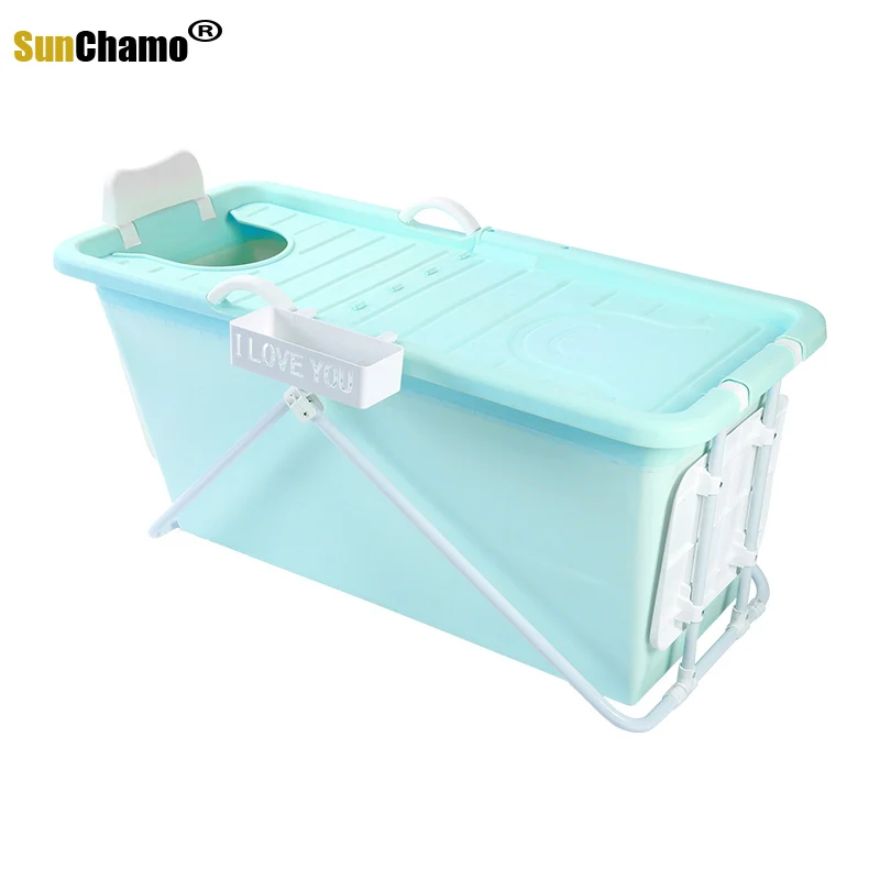 Европейская Складная портативная изоляционная ванна для взрослых надувная