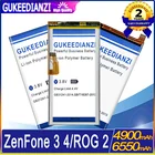 Аккумулятор 49006550 мАч для Asus ZenFone 3 4 Selfie ZD553KL ze552kl z012dae Z01KD ZE554KL ROG2 ZS660KL I001DB Game Phone C11P1511