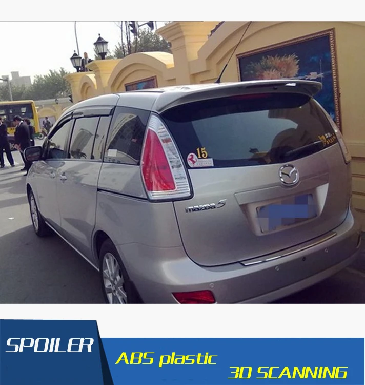 Спойлер для Mazda 5 высококачественный спойлер из АБС материала заднего крыла