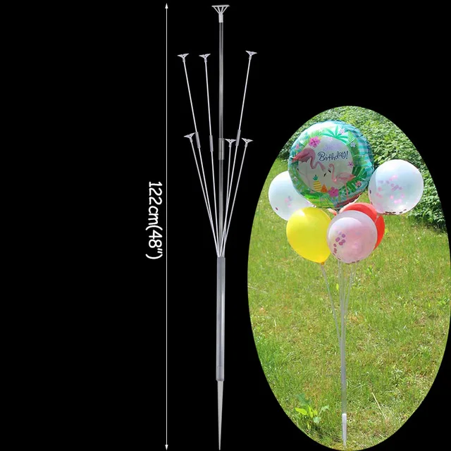 1set ballon stand e 2 комплекта свадебные шары для украшения подставка держатель воздушных шаров Колонка для взрослых детей воздушные шары для дня рождения вечеринки Декор для дома/сада Babyshower - Цвет: 1set ballon stand e