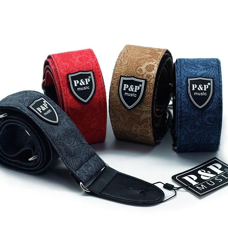 

High Quality Denim Cotton Guitarra Guitar Strap for Electric/Bass/Folk/Acoustic Guitar Belt Guitar Accessories Correa Guitarra