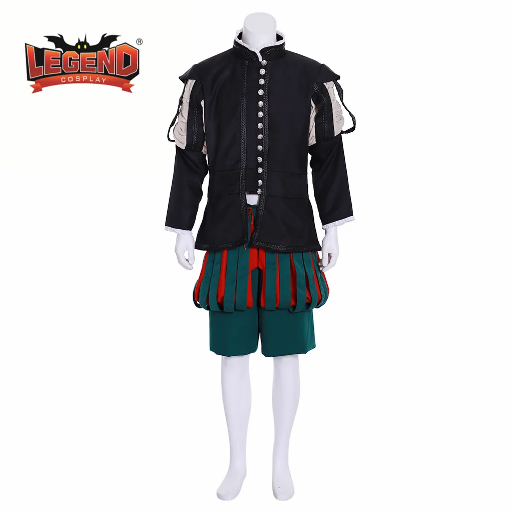 Мужской костюм королевы Элизабет тудора времен средневековья эпохи Возрождения