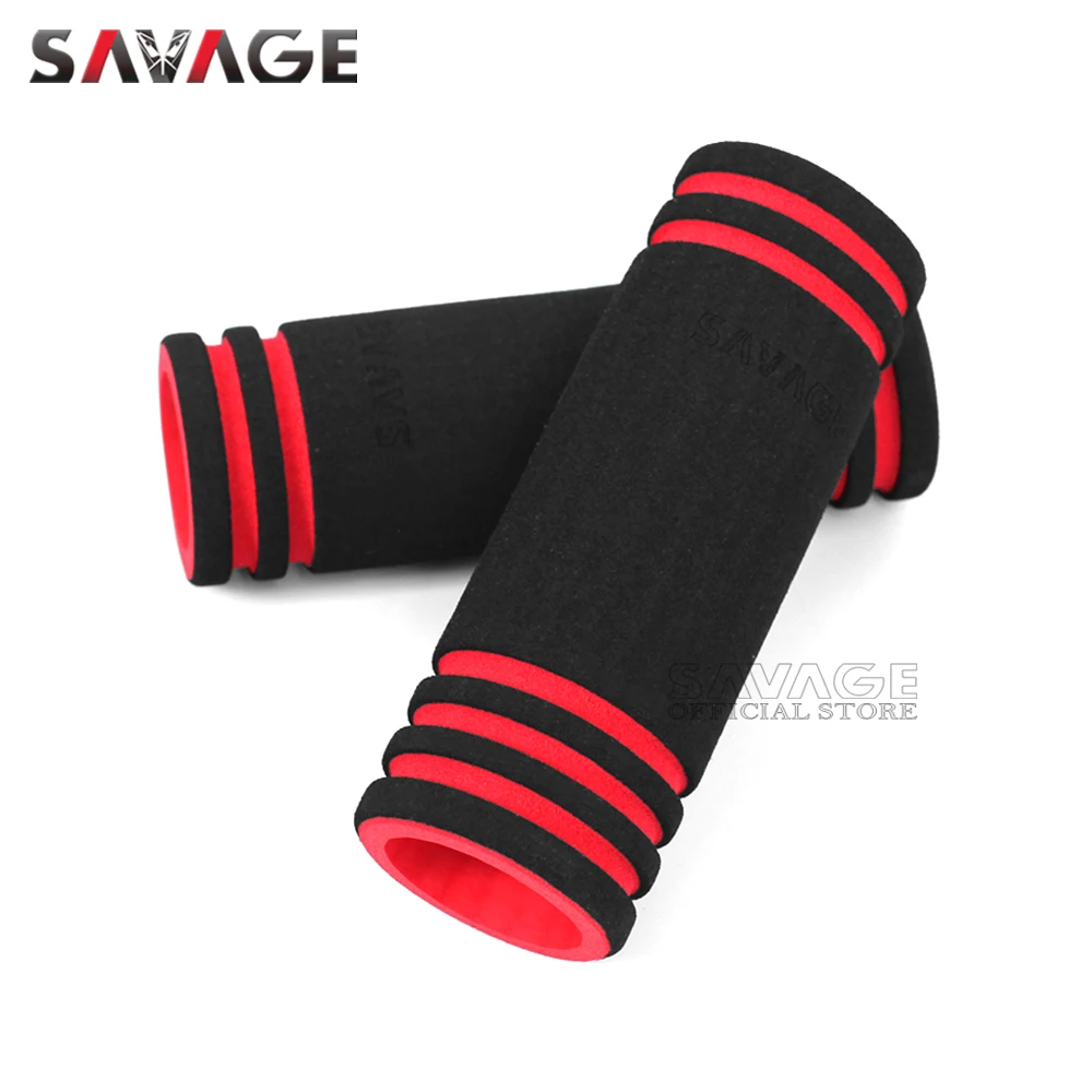 Ручки для мотоцикла противовибрационные накладки на руль из пены 22 мм