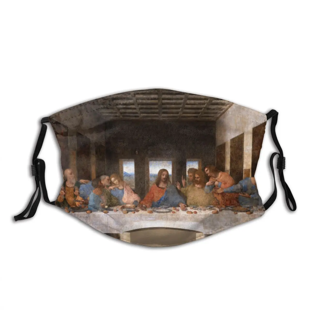 

Маска для лица многоразовая непродуваемая с фильтром и защитой от холода