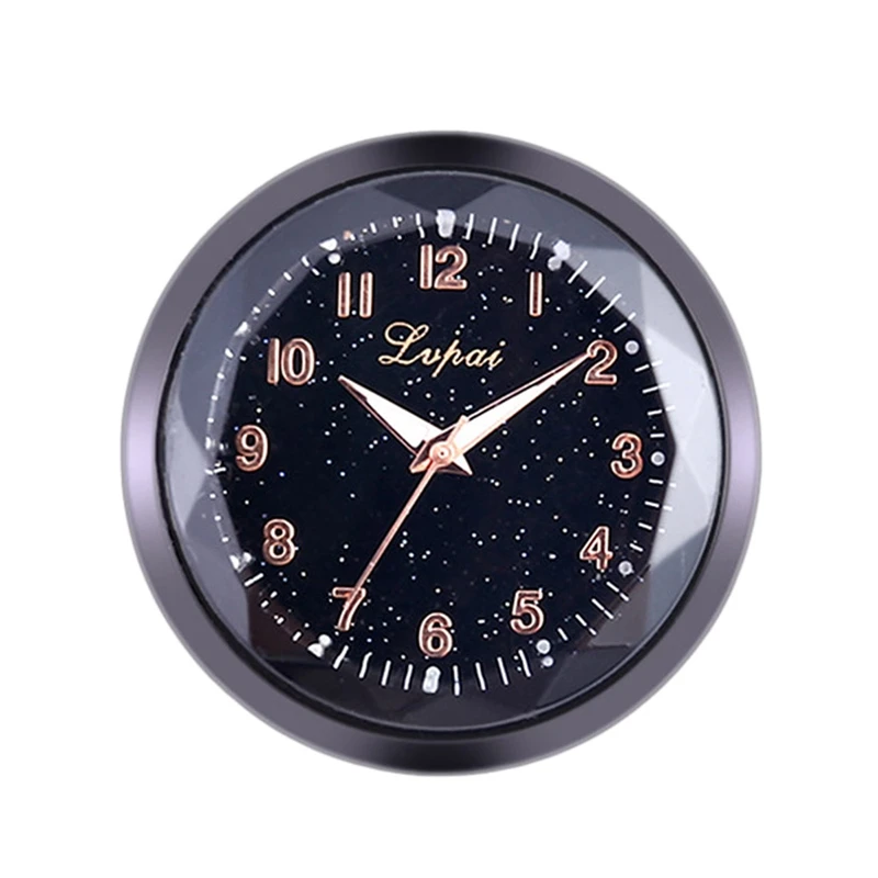 Украшение автомобиля электронный счетчик авто часы интерьер Автомобильный