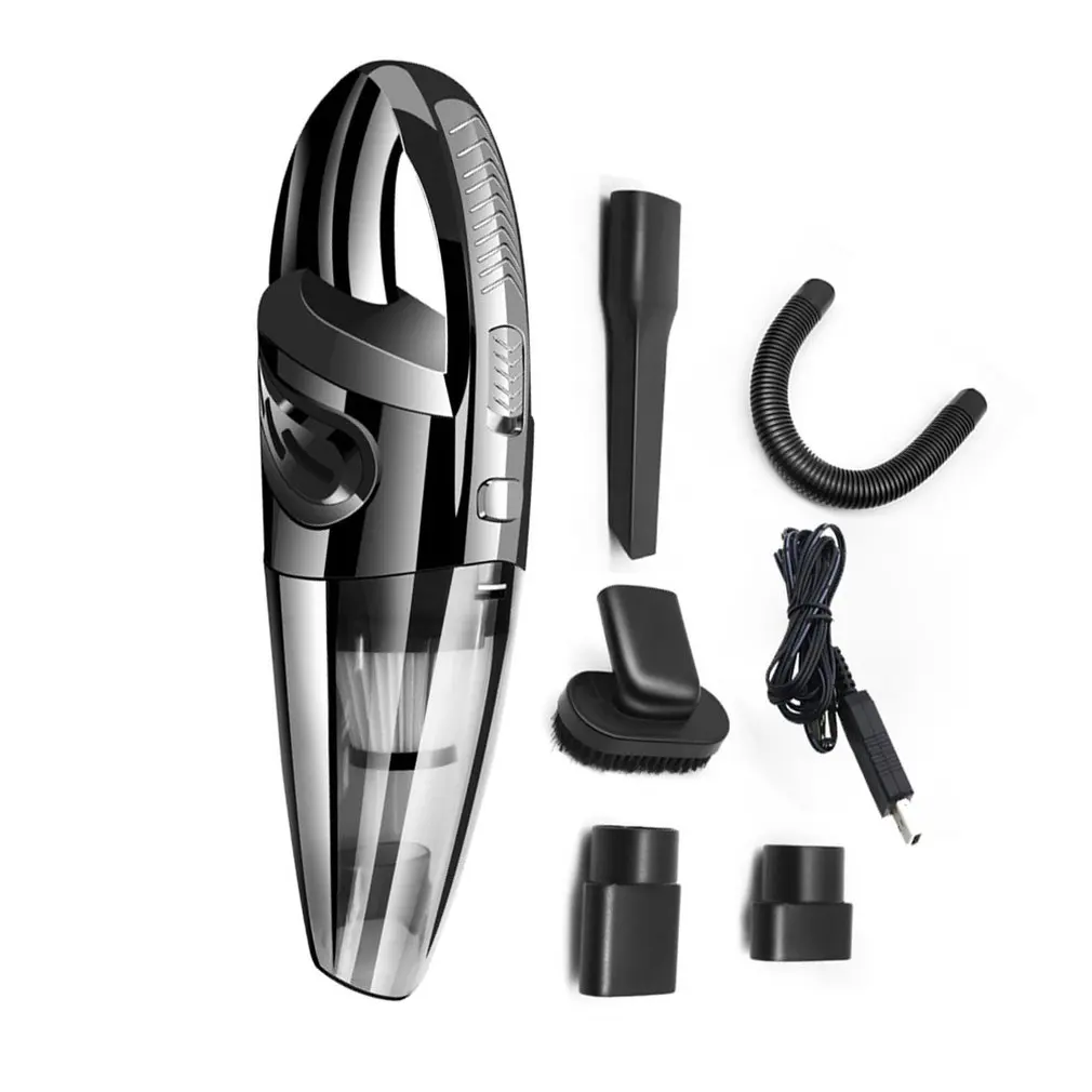 

USB Portable Car Vacuum Cleaner Wireless Wet And Dry Dual Use Vacuum Cleaner For Auto Clean 120W 12V Handheld