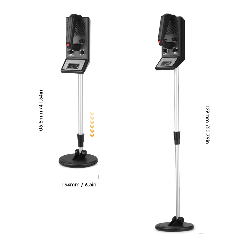 

Underground Metal Detector Lightweight Ground Nugget Hunter Gold Digger Silver Treasure Seeker Finder Metal Finder Pinpointer