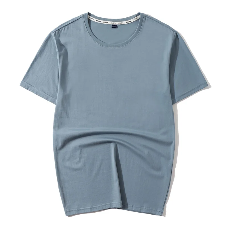 Футболка мужская свободного покроя хлопок короткий рукав Повседневная тенниска