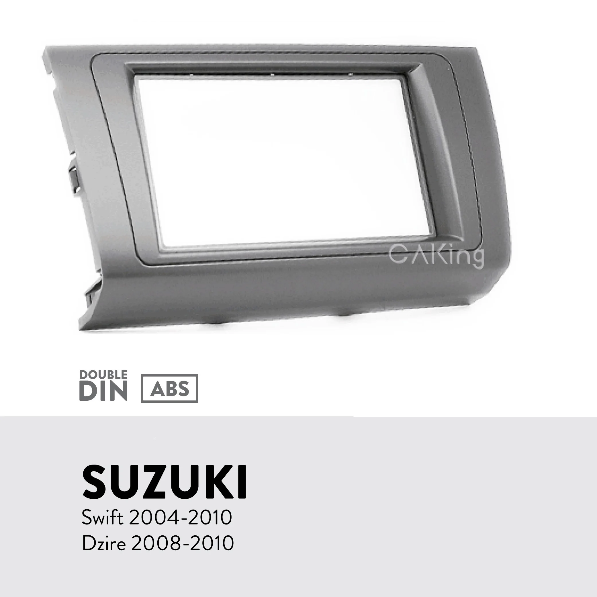 Двойная Din Автомобильная радиопанель Fascia Для SUZUKI Swift Dzire 2004 2010 комплект фитингов