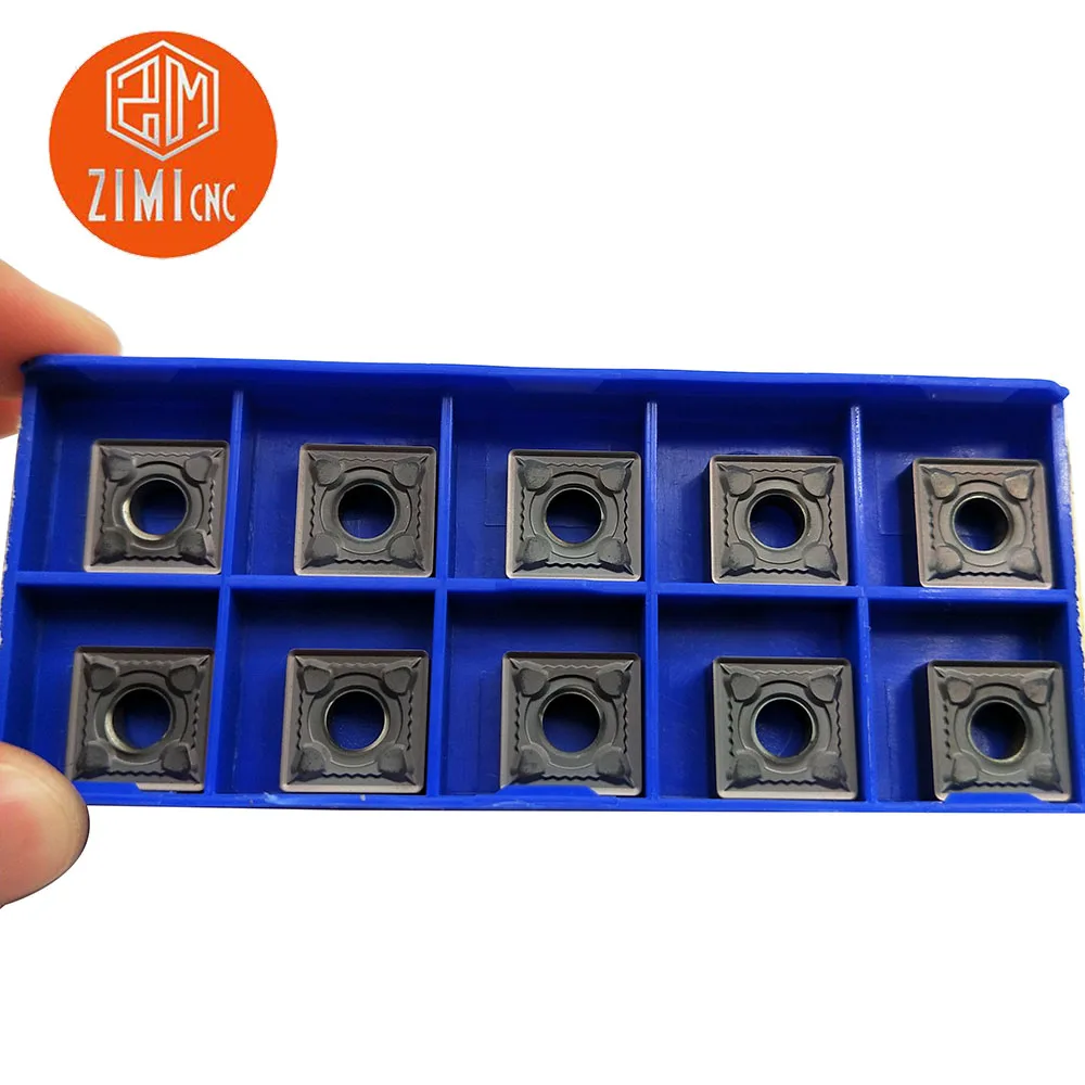 10 шт. SNMG120408-NM YBG102 карбидная вставка SNMG 432 внешний токарный инструмент токарный станок с ЧПУ Режущий инструмент токарный инструмент