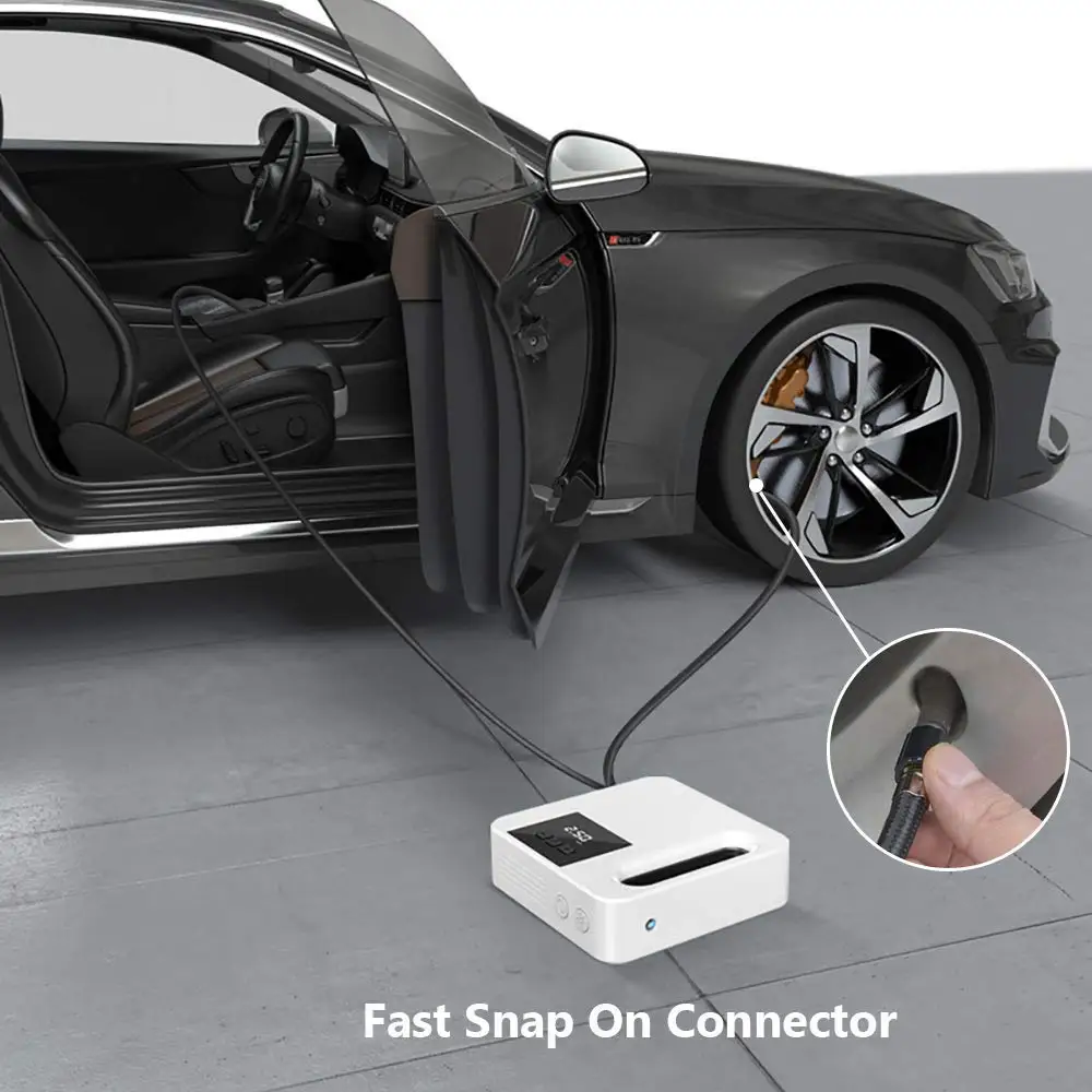 Переносной Автомобильный воздушный компрессор мини-насос для накачивания шин