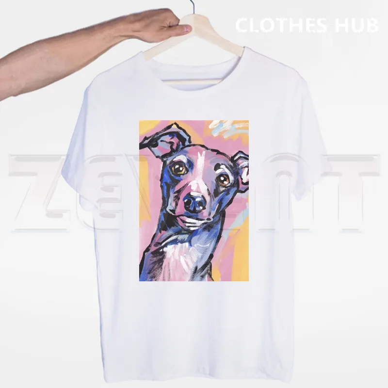 Футболка с круглым вырезом и коротким рукавом для домашних животных | Мужская